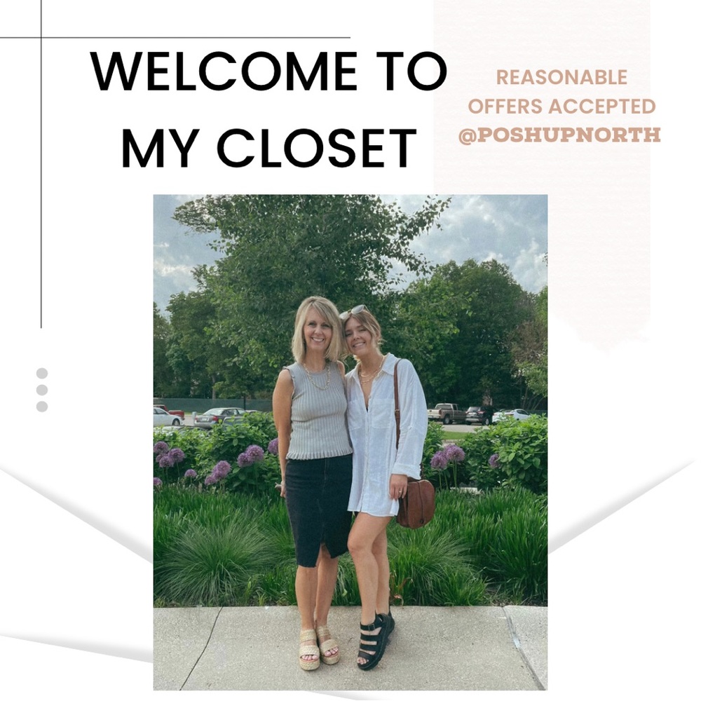 Welcome to my closet! Reasonable offers accepted.